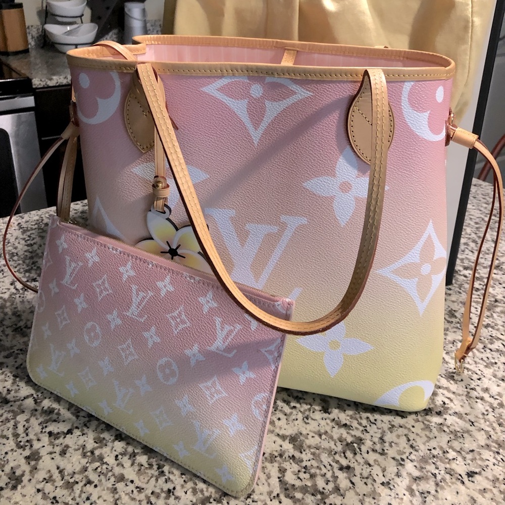 Authentic 2021 Louis Vuitton Pool Collection Neverfull MM